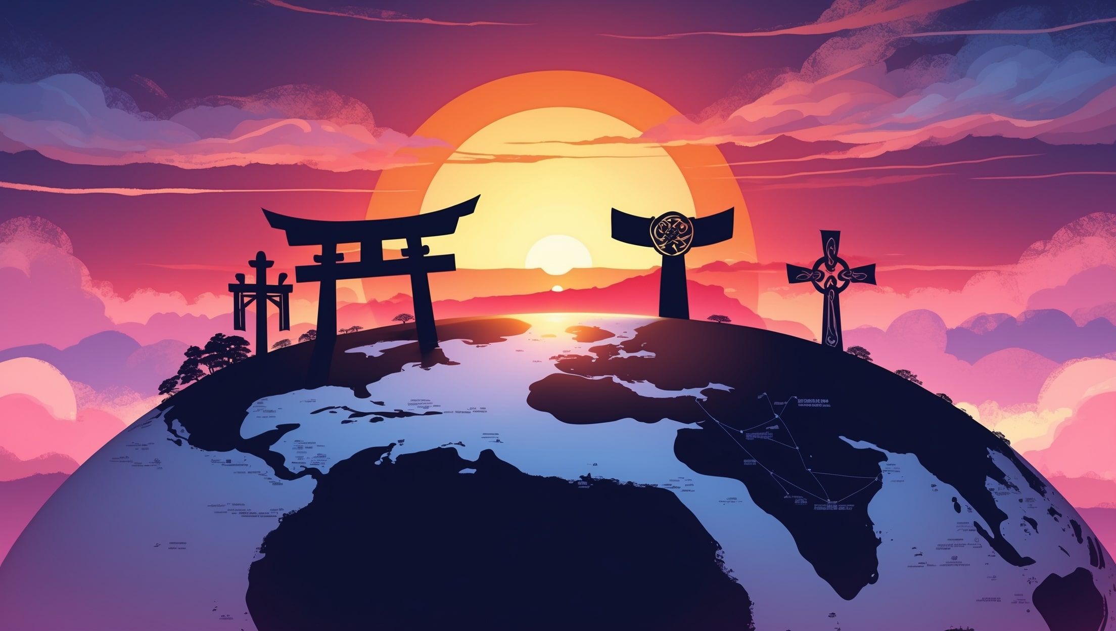 Zonsondergangen en symboliek: Wat de ondergaande zon vertegenwoordigt in verschillende culturen