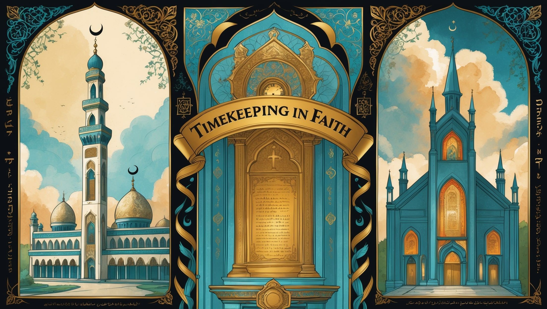 Tijdregistratie in de islam, jodendom en christendom