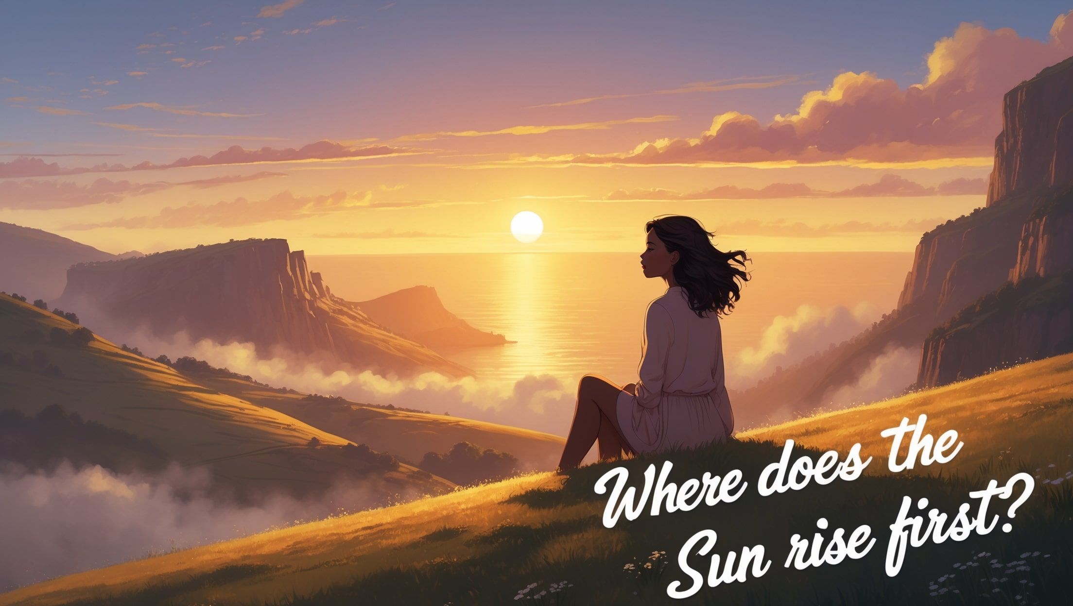 Waar gaat de zon het eerst op?
